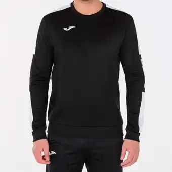 Joma Sudadera hombre championship iv negro blanco oferta