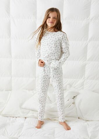 Mango Pijama largo estampado oferta