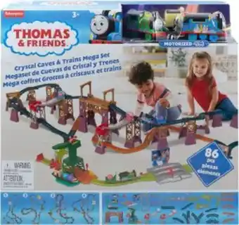 Thomas & friends trackmaster pista cuevas de cristal y trenes