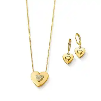 Ésika Estuche collar + aretes relove glam oferta
