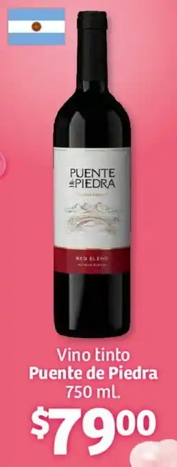 Vino Tinto Puente de Piedra 750ml
