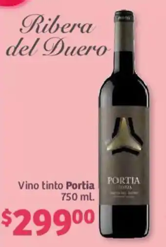 Soriana Mercado Vino Tinto Portia 750ml oferta