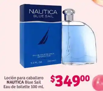 Loción para Caballero Nautica Blue Sail Eau de Toilette 100ml
