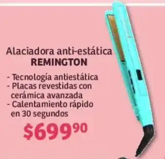 Alaciadora Anti-Estática REMINGTON