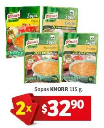 Sopas KNORR 2 x 115g