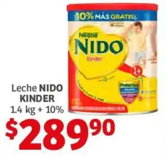 Leche NIDO KINDER 1.4kg + 10%