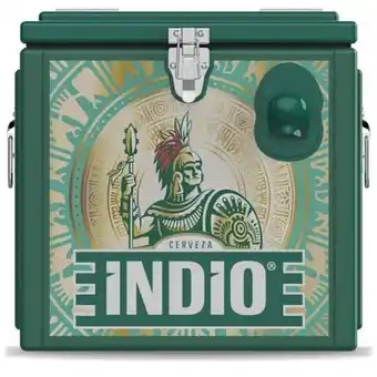 Hielera metálico indio 15 lts
