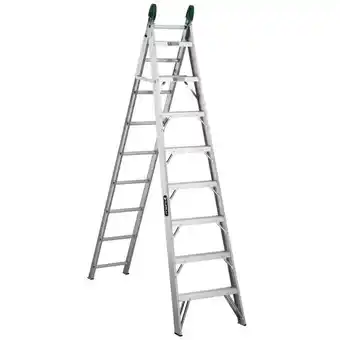Sears Escalera convertible de aluminio (17 escalones) cuprum c-2287-17 oferta