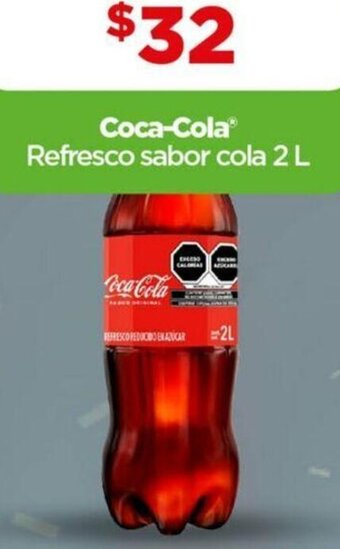 Bodega Aurrerá Coca-Cola Refresco Sabor Cola 2L oferta