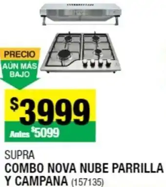 Supra Combo Nova Nube Parrilla y Campana