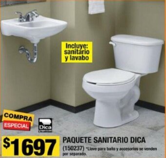 The Home Depot Paquete Sanitario Dica oferta