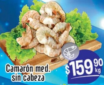 Camarón Med. Sin Cabeza