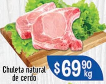El Florido Chuleta Natural de Cerdo oferta