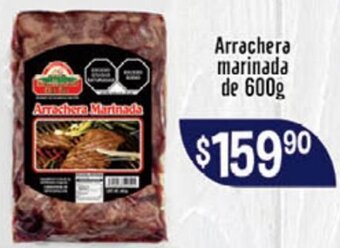 Arrachera Marinada de 600g