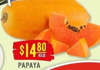 Soriana Híper Papaya oferta