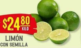 Soriana Híper Limón con Semilla oferta