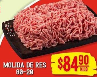 Soriana Híper Molida de Res 80-20 oferta