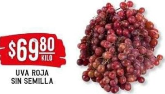 Soriana Híper Uva Roja Sin Semilla oferta