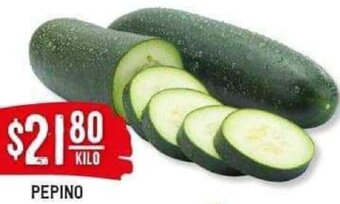 Soriana Híper Pepino oferta