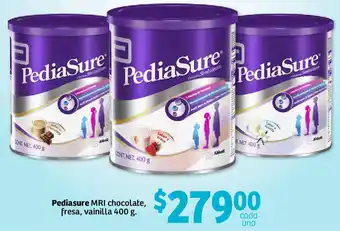Pediasure MRI Chocolate, Fresa, Vainilla 400g