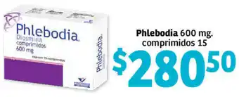 Phlebodia 600mg Comprimidos 15