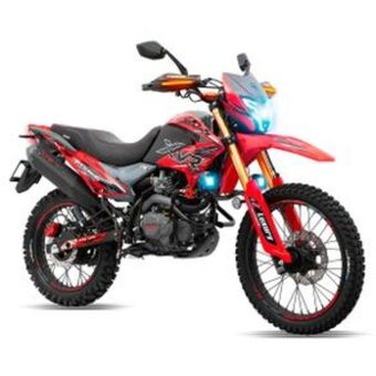 El Bodegón Motocicleta doble propósito veloci xeverus pro xr3 300cc 2023 rojo oferta