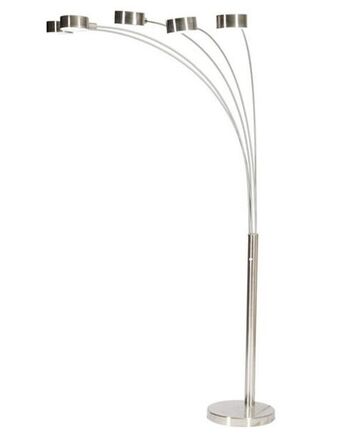 Liverpool Lámpara american arco crom de metal color níquel oferta