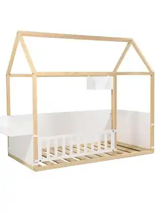 Cuna cama consorcio junior de madera blanca