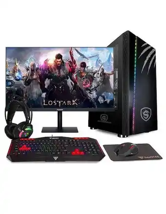 Computadora gamer grizzly grizzly sg-rz052 24 pulgadas full hd amd ryzen 3 geforce gtx 1650 16 gb ram 240 gb ssd