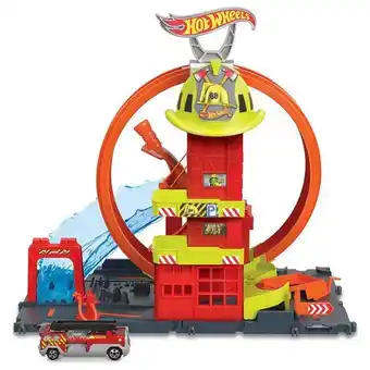 Juguetibici Hot wheels estacion de bomberos super loop hkx41 oferta