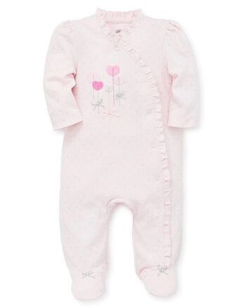 Liverpool Mameluco a lunares little me algodón para bebé oferta