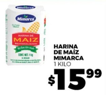 Merco Harina de Maíz Mimarca 1 kilo oferta