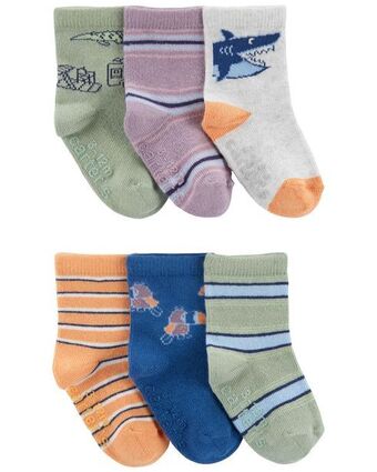 Carter's Paquete de 6 pares de calcetines de tiburón carter's oferta
