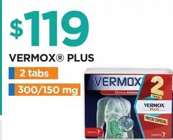 Medicamentos 2 tabs vermox 300/150mg