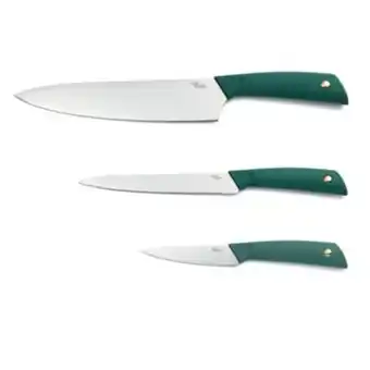 Bed Bath & Beyond Set de cuchillos our table™ color verde oscuro oferta