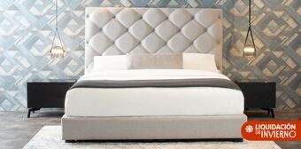 Cama matrimonial alina ii gris