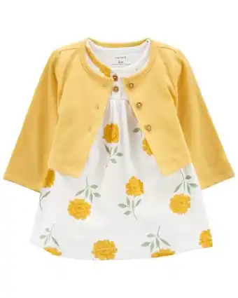 Conjunto de 2 piezas de pañalero con suéter carter's