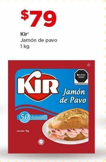 Jamón de pavo kir 1kg