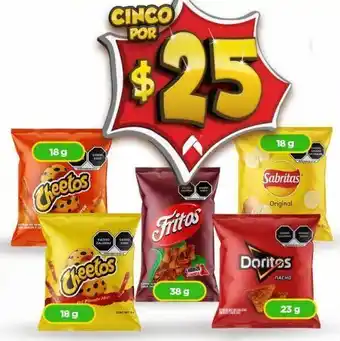 Bodega Aurrerá Nachos doritos 23g oferta