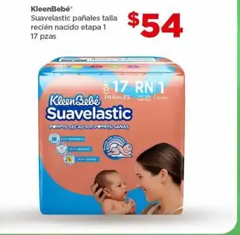 Bodega Aurrerá Suevelastic pañales talla recién nacido etapa 1 17 piezas oferta