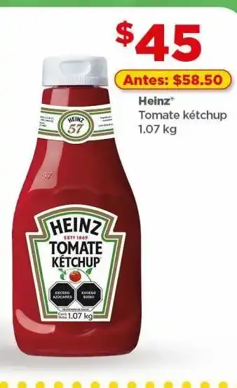 Bodega Aurrerá Ketchup heinz 1,07kg oferta