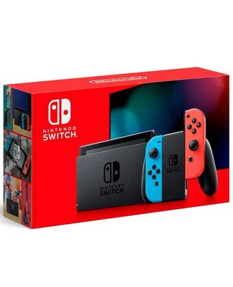 Gameplanet Consola nintendo switch 1.1 32gb joy-con azul y rojo neon oferta