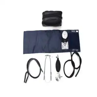 Kit baumanometro aneroide manual con estetoscopio y maletin