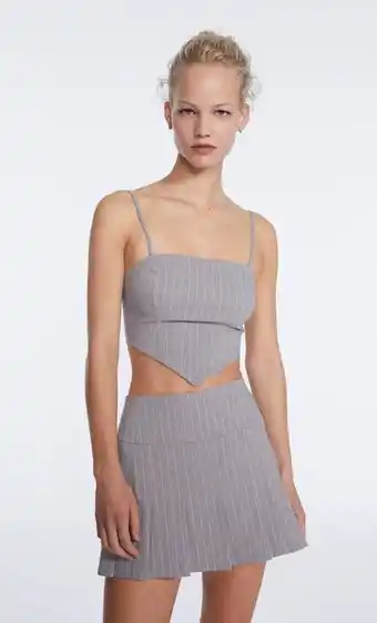 Stradivarius Top bengalina rayas oferta