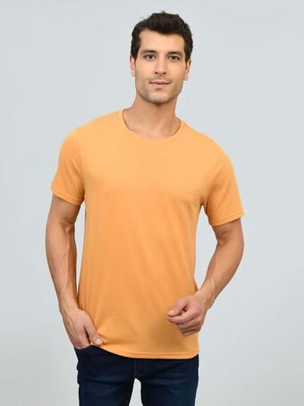 Playera básica cuello redondo