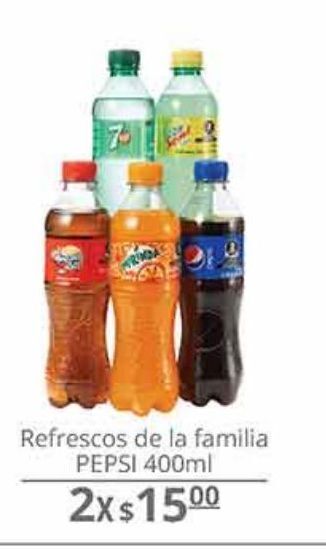 Fresko Refrescos de la familia pepsi 400ml oferta