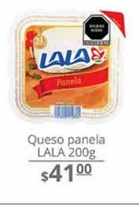 La Comer Queso panela lala 200g oferta