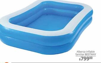 La Comer Alberca inflable familiar bestway oferta