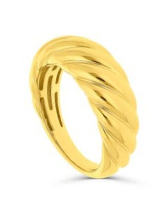 Joyerías Bizzarro Anillo de oro amarillo 14k oferta