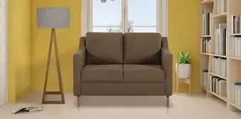 Muebles Dico Sofá 2 plazas arla café oferta